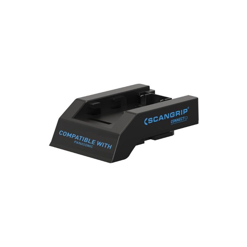 foto del prodotto scangrip panasonic connector connettore intelligente con sistema di sicurezza della batteria compatibile con panasonic
