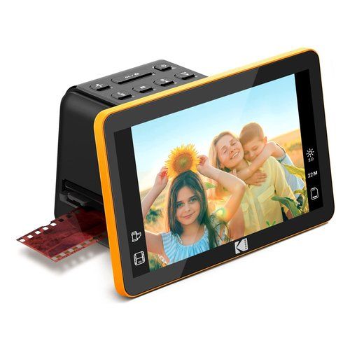 foto del prodotto scanner diapositive kodak slide n scan 7 max black e yellow