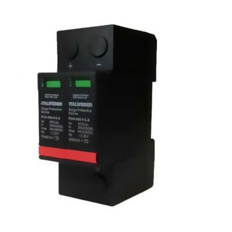 foto del prodotto scaricatore di sovratensione 1p n 275vac classe ii italweber 2441525p