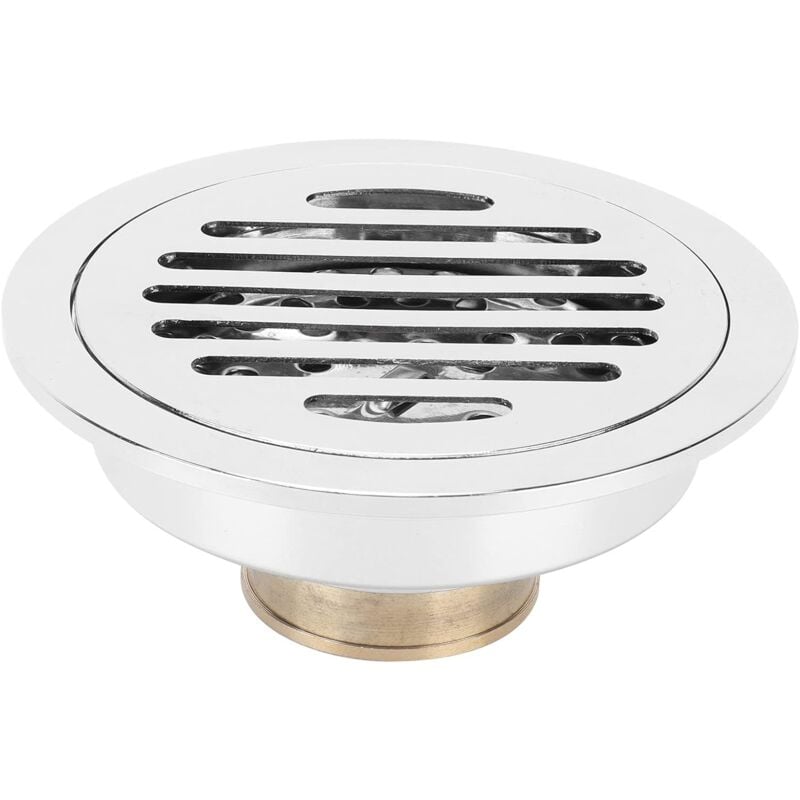 foto del prodotto scarico doccia, scarico pavimento bagno rotondo e scarico pavimento deodorante per bagno, forniture per bagno, casa, 10 cm