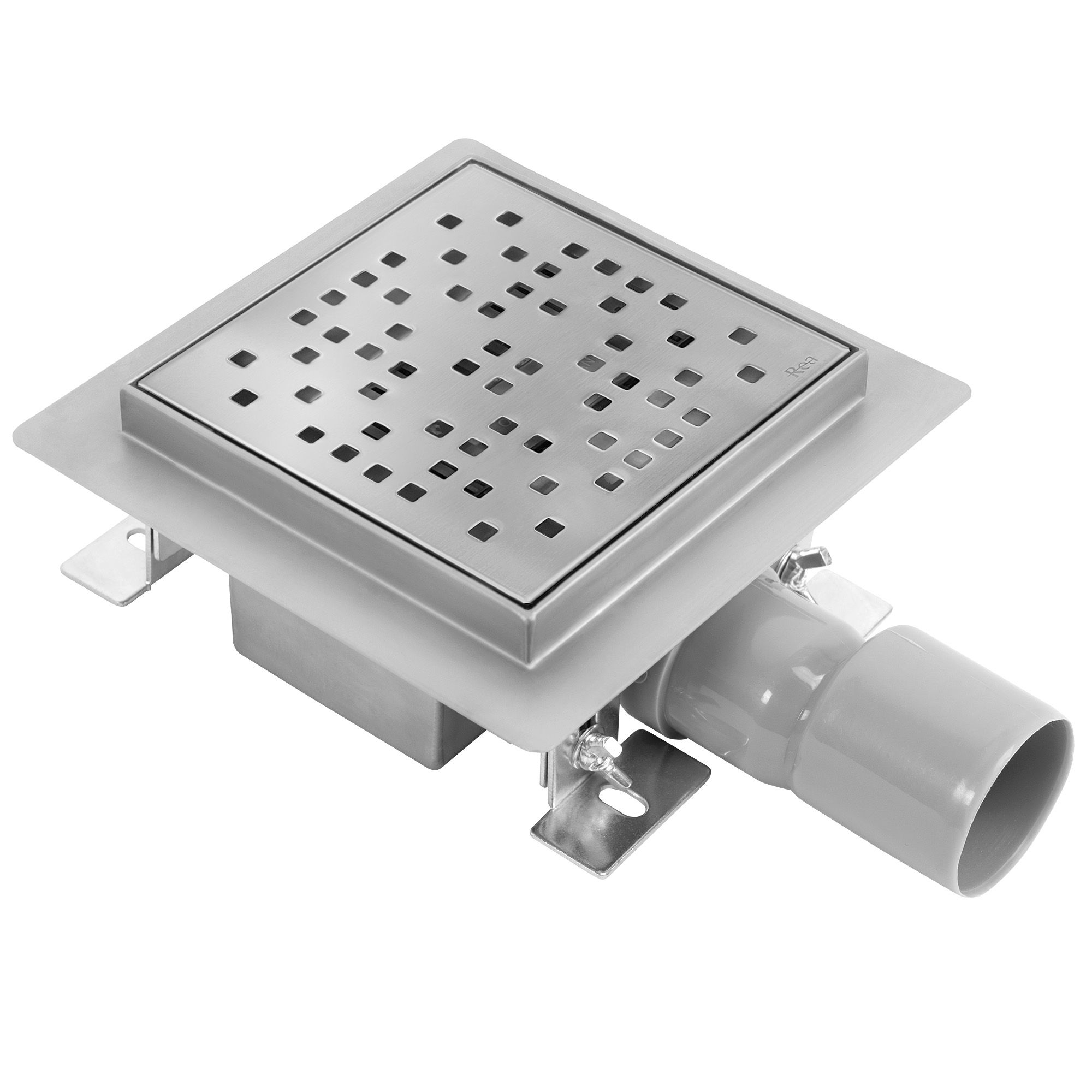 foto del prodotto scarico lineare rea dots 150x150 nickel brush
