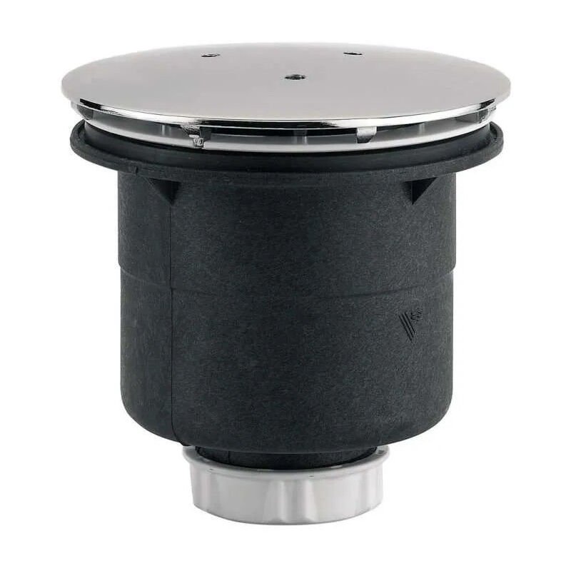 foto del prodotto scarico sifonico d.90 cromo