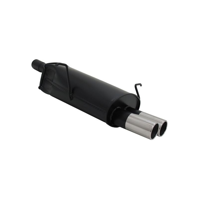 foto del prodotto scarico sportivo bmw e46 silenziatore posteriore sportivo