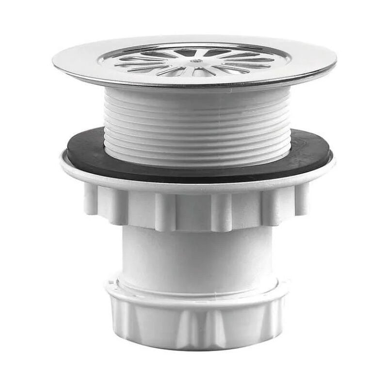 foto del prodotto scarico verticale in pvc da avvitare o incollare