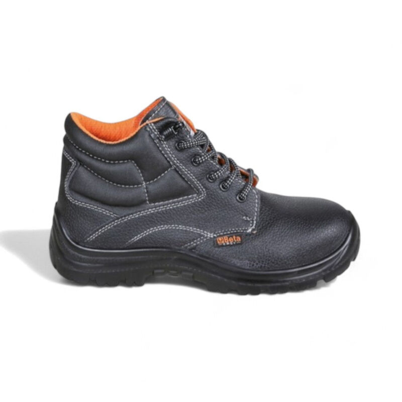 foto del prodotto scarpa alta in pelle idrorepellente con puntale e lamina antiperforazione in acciaio ideale per sicurezza e comfort n.39