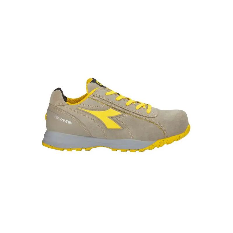foto del prodotto scarpa antinfortunistica bassa grigio in vitello scamosciato norma s1p modello glove ii low n 44 diadora