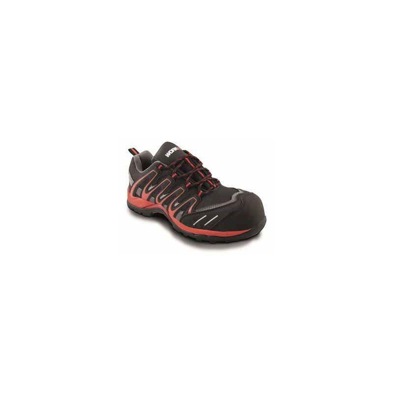 foto del prodotto scarpa antinfortunistica rossa esd workfit trail n 37