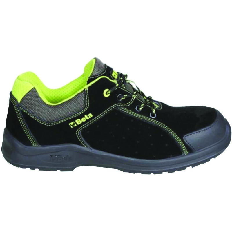 foto del prodotto scarpa bassa in pelle scamosciata 7224pek s1p n 40