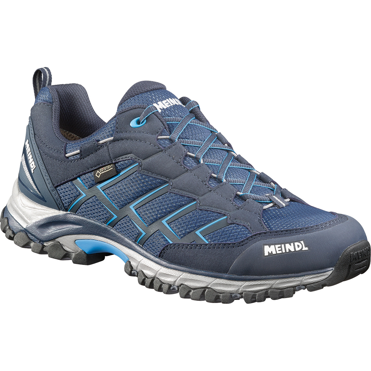 foto del prodotto scarpa da passeggio caribe gtx, taglia 43, blu marino blu, velluto mesh