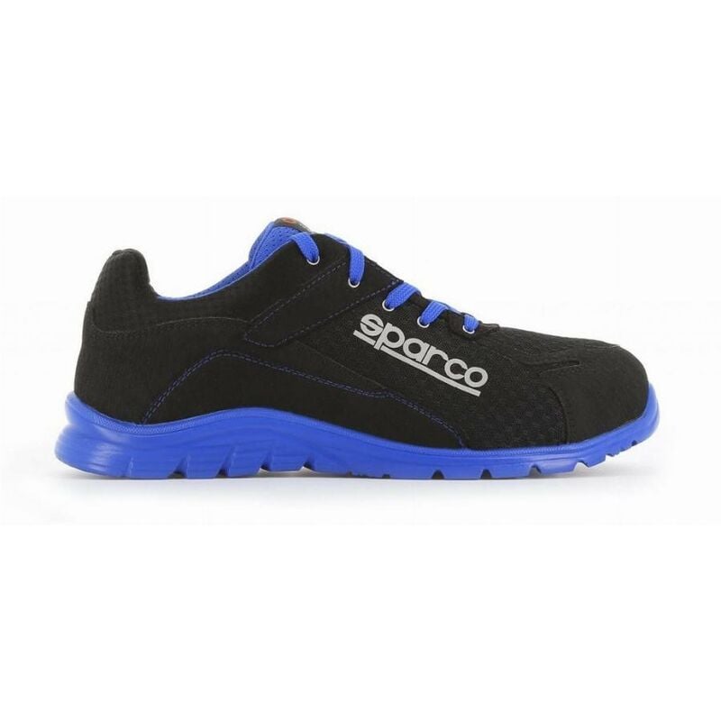 foto del prodotto scarpa di sicurezza s24 sparco practice nero blu taglia 40 practice07517nraz40