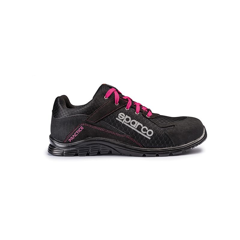 foto del prodotto scarpa di sicurezza s24 sparco pratice nero fushia taglia 38 07517