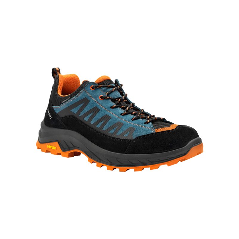 foto del prodotto scarpa giau low wp ottanio arancio n.40