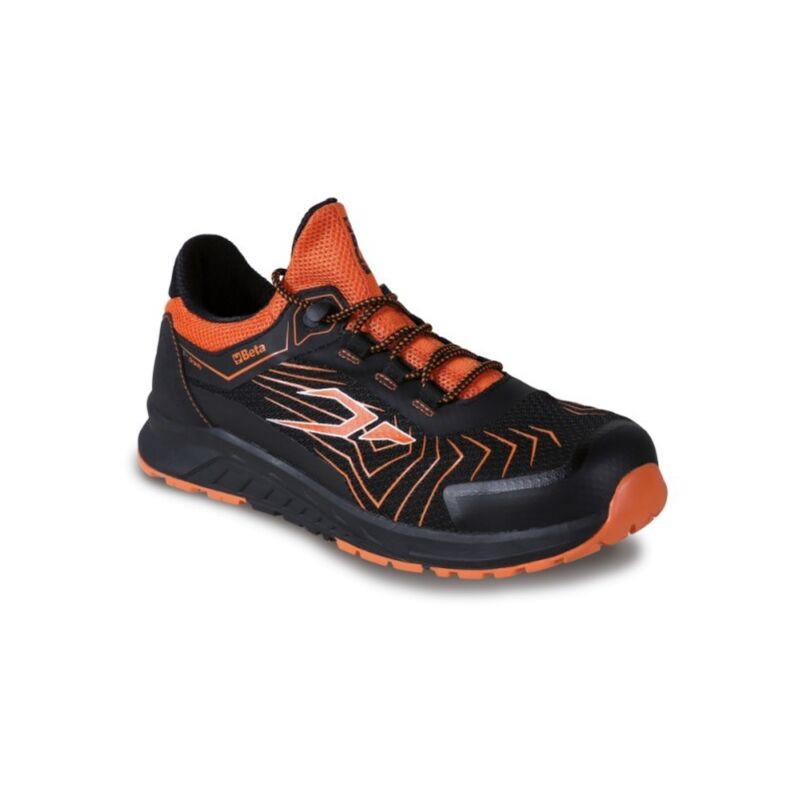 foto del prodotto scarpe 0 gravity orange leggerissime in tessuto mesh ad alta traspirazione suola in eva e puntale in composito s1p hro src 42 beta