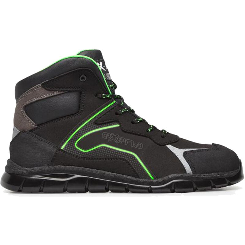 foto del prodotto scarpe alte antinfortunistiche exena xr99 street s3 src 41 nero verde