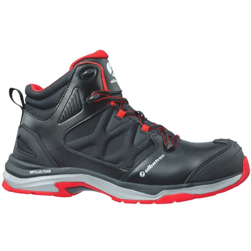 foto del prodotto scarpe alte da lavoro albatros ultratrail black mid s3 esd hro src 42