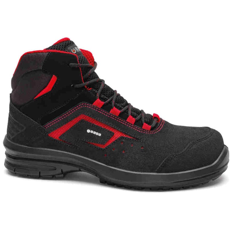 foto del prodotto scarpe alte da lavoro base eris top b0983b s1pl fo sr 38 nero