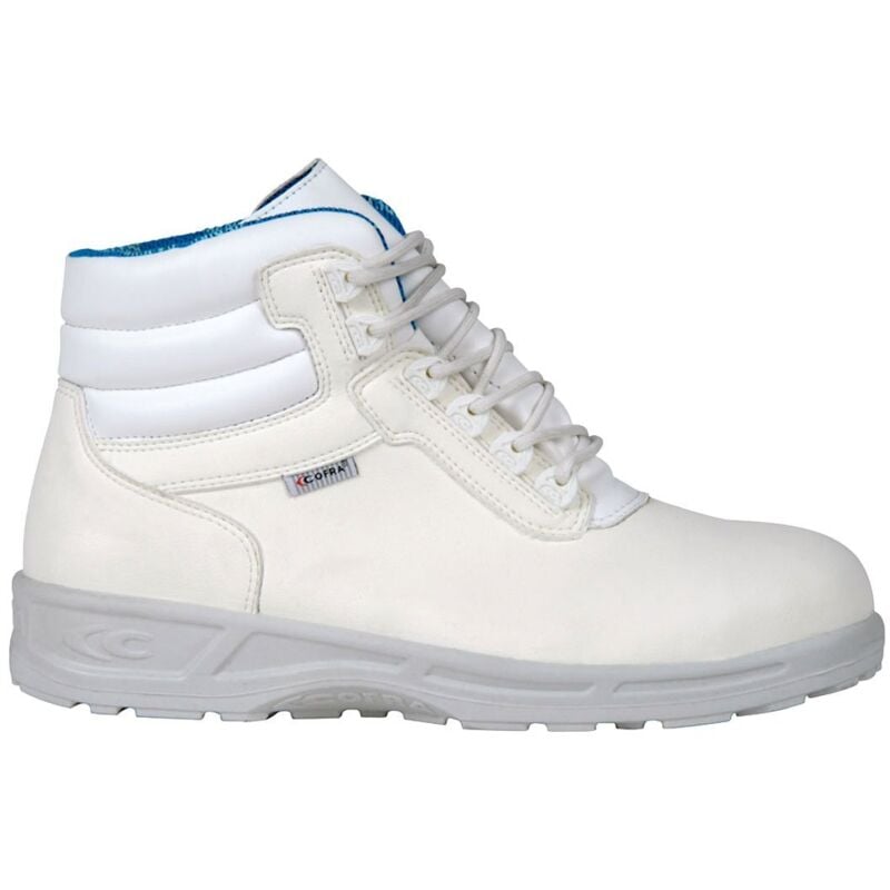 foto del prodotto scarpe alte da lavoro cofra lab white s2 src 45 bianco