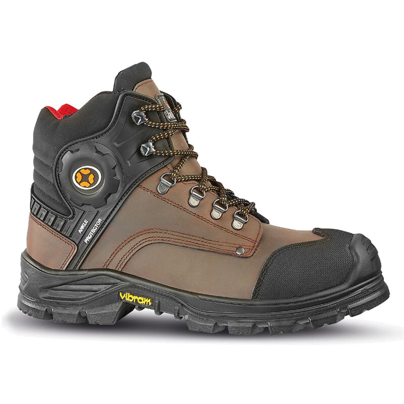 foto del prodotto scarpe alte da lavoro jallatte jalorka sas s3 ci hi an hro src 45 marrone