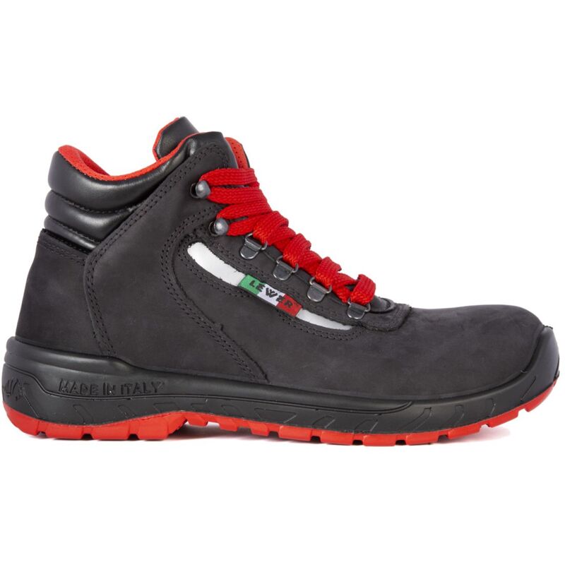 foto del prodotto scarpe alte sicurezza lewer bagnoli 440 s3 src 45 nero
