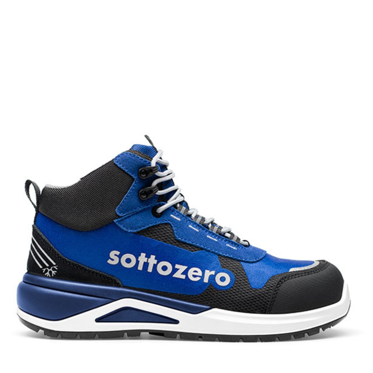 foto del prodotto scarpe antinfortunistica s3s esd suola aerata antipronazione sottozero modello concorde, blu numero 46