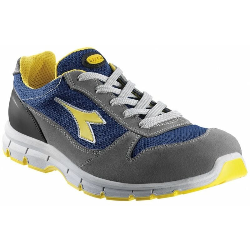 foto del prodotto scarpe antinfortunistica - suola anti shock - run textile low - grigio blu 42