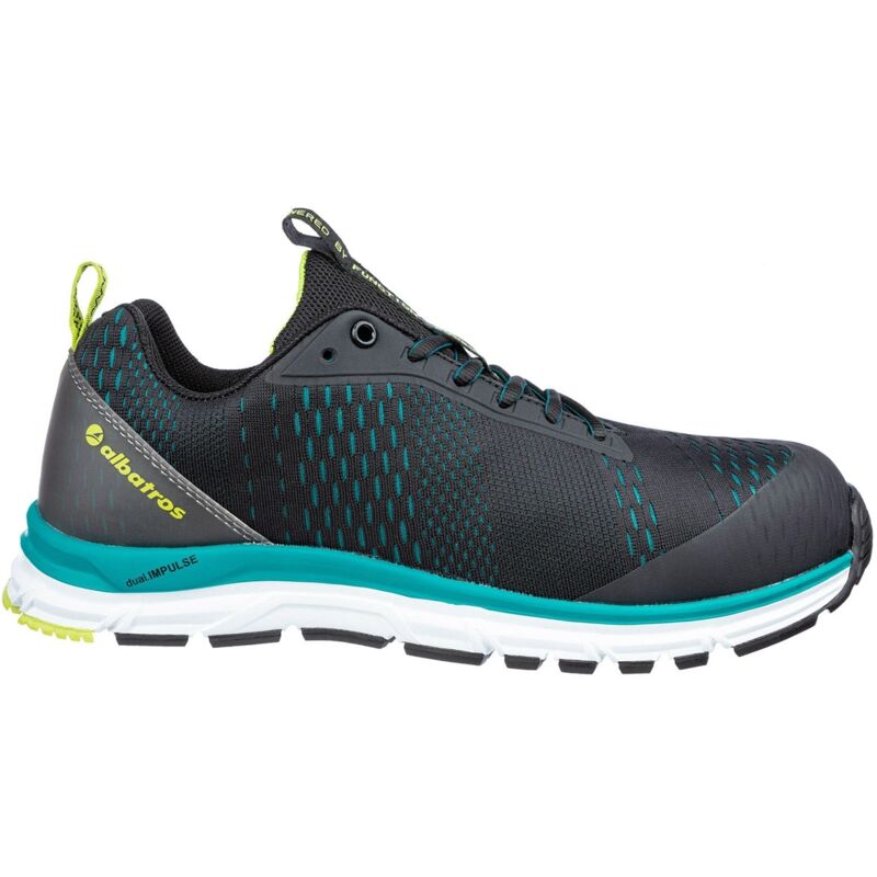 foto del prodotto scarpe antinfortunistiche albatros aer55 impulse black blu low s1p esd hro sra 40