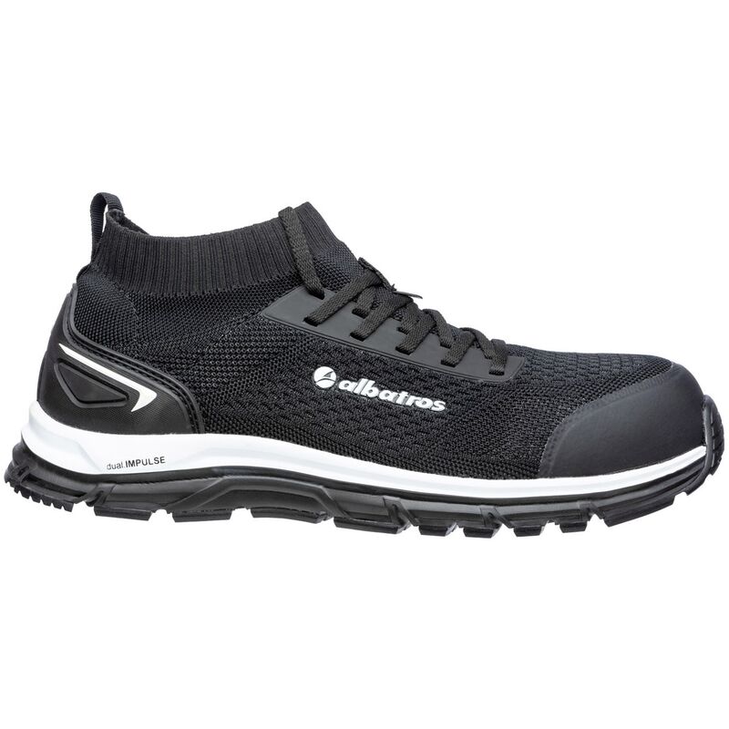foto del prodotto scarpe antinfortunistiche albatros ultimate impulse black low s1p esd hro sra 40