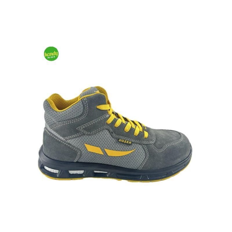 foto del prodotto scarpe antinfortunistiche alte dozer gorilla s1 scamosciate grigio tg 46