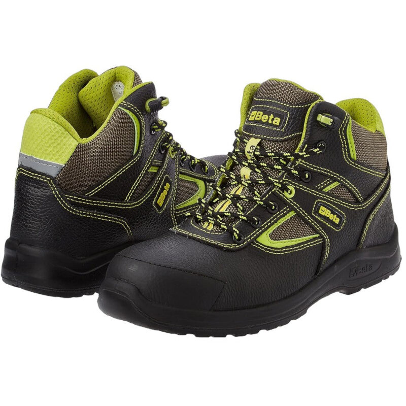 foto del prodotto scarpe antinfortunistiche alte in pelle idrorepellente e puntale in composito beta 7221 46