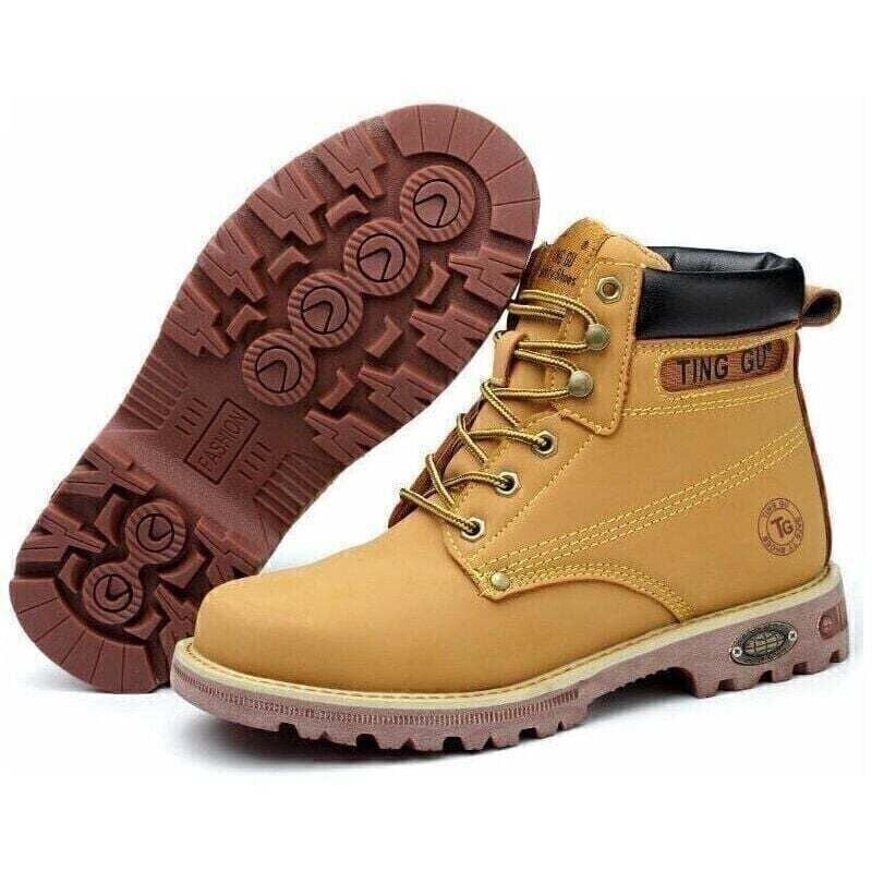 foto del prodotto scarpe antinfortunistiche alte lablanc s3 powerplant scarpe antinfortunistiche alte con puntale in acciaio, leggere e traspiranti giallo 44