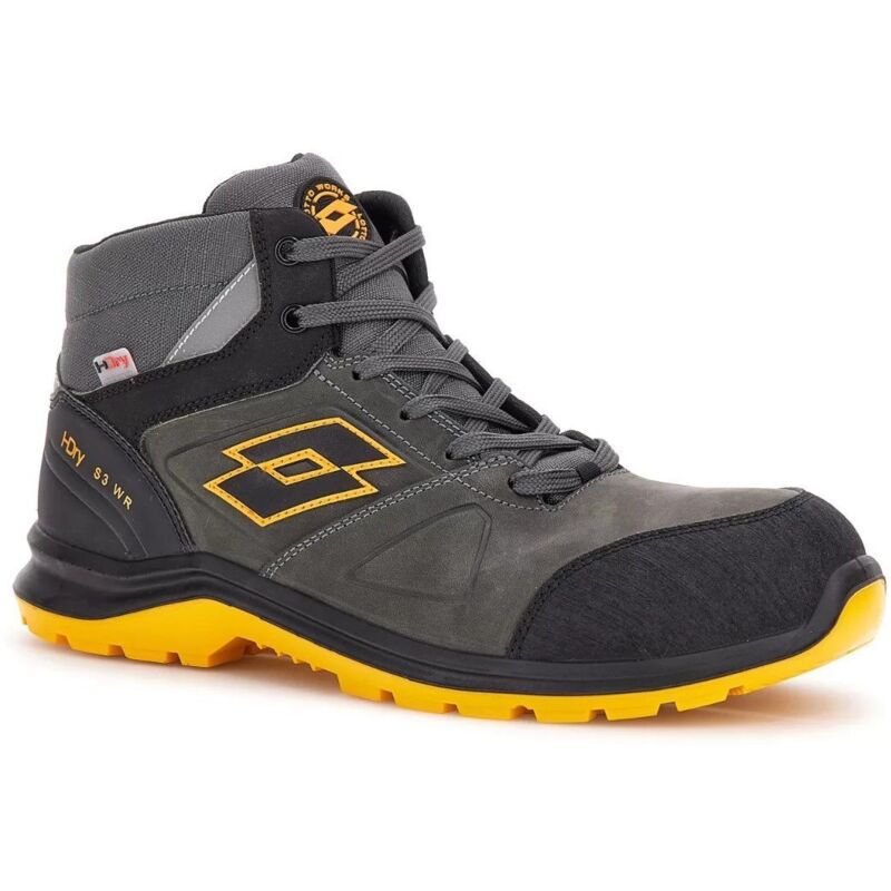 foto del prodotto scarpe antinfortunistiche alte lotto hit 250 mid s3 src wr hdry 42 grigio