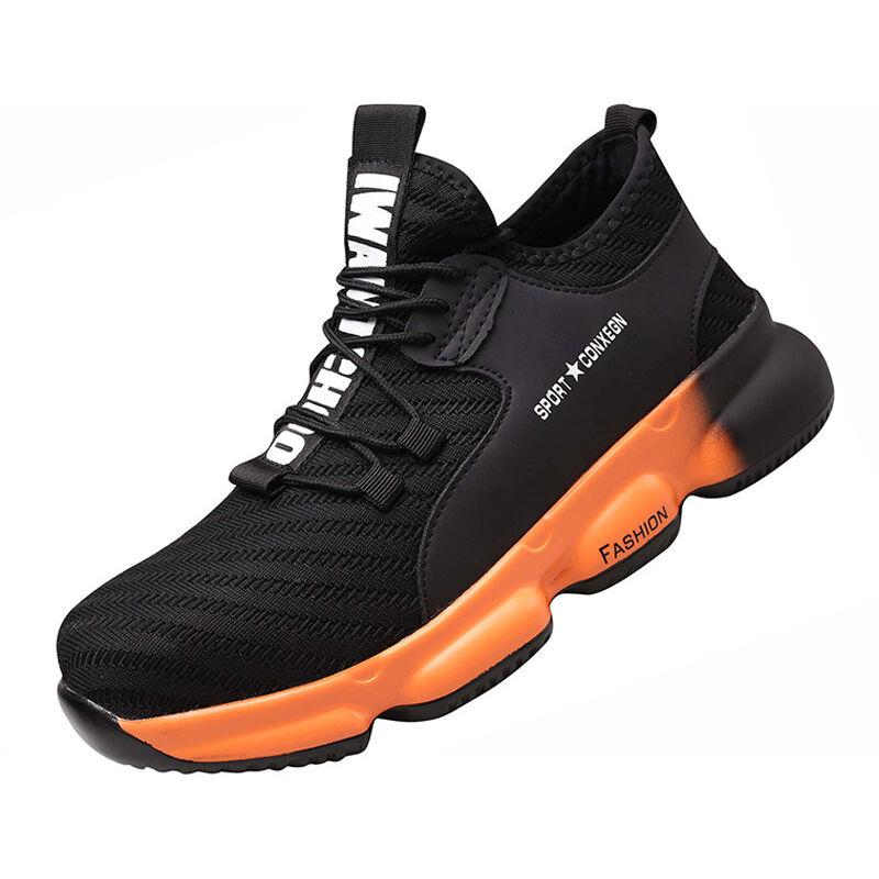 foto del prodotto scarpe antinfortunistiche atletiche con punta composita, scarpe con punta in acciaio, scarpe antinfortunistiche da lavoro per tennis antiscivolo per