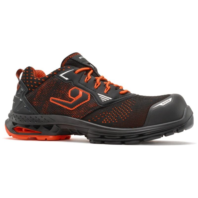 foto del prodotto scarpe antinfortunistiche base berlin b1704a s1ps esd sc lg fo sr vegan 42 nero arancione
