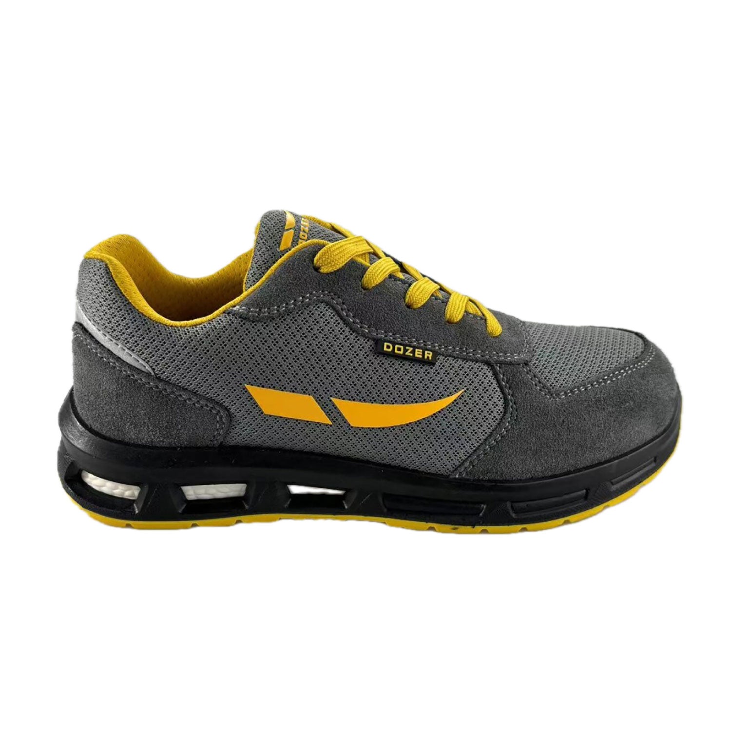 foto del prodotto scarpe antinfortunistiche basse dozer monkey s1 scamosciate grigio taglia 43