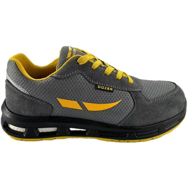 foto del prodotto scarpe antinfortunistiche basse dozer monkey s1 scamosciate grigio tg 46