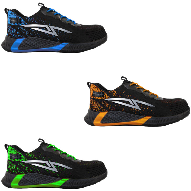 foto del prodotto scarpe antinfortunistiche basse technosafe neon shock low s3 sr esd 43 arancione