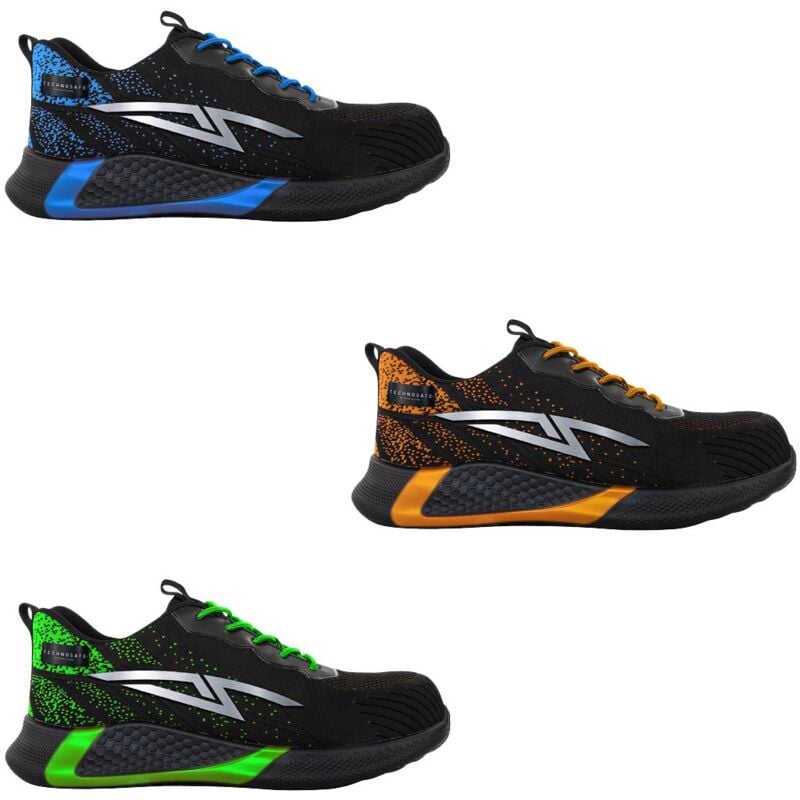 foto del prodotto scarpe antinfortunistiche basse technosafe neon shock low s3 sr esd 45 verde