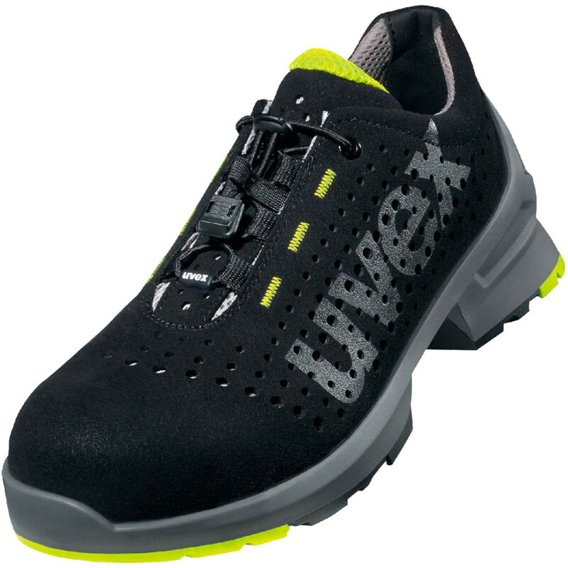foto del prodotto scarpe antinfortunistiche basse uvex 1 s1 src esd 85438 42 nero giallo