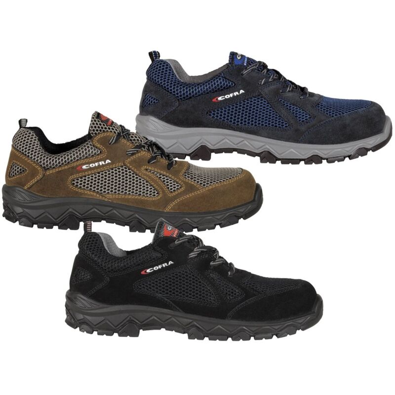 foto del prodotto scarpe antinfortunistiche cofra balancer s1p src 41 marrone