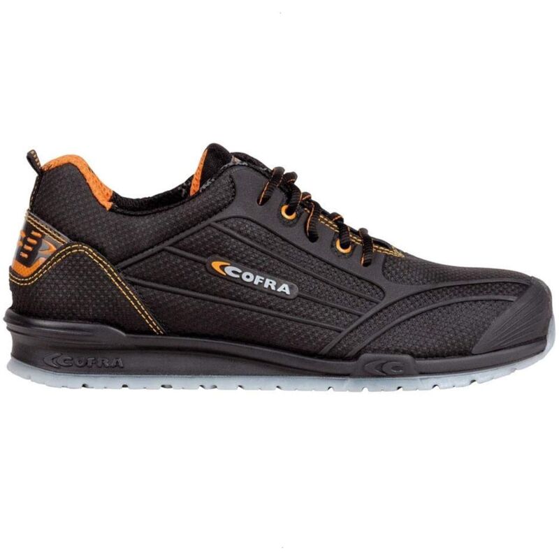 foto del prodotto scarpe antinfortunistiche cofra cregan s3s ci fo sr nero arancione 46