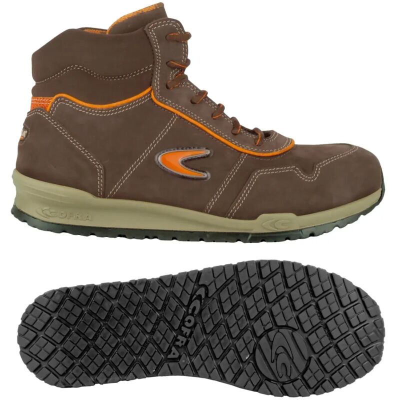 foto del prodotto scarpe antinfortunistiche cofra piola s3s ci fo sr marrone 45