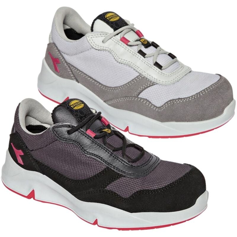 foto del prodotto scarpe antinfortunistiche da donna diadora athena s1pl, misura 37 fumo d0458 