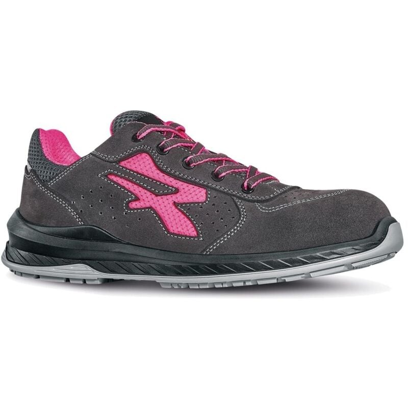 foto del prodotto scarpe antinfortunistiche da donna u power tokio s1p src grigio fuxia 40