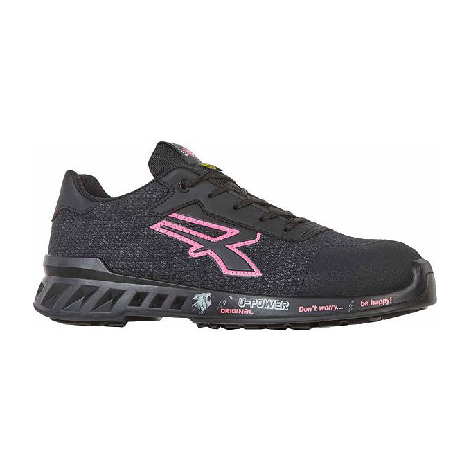 foto del prodotto scarpe antinfortunistiche da donna upower michelle s1p linea redleve nero fuxia 40