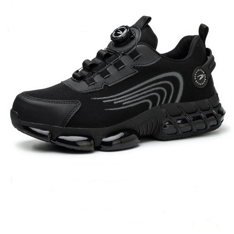 foto del prodotto scarpe antinfortunistiche da lavoro - design con manopola rotante, costruzione anti-schiacciamento e anti-perforazione, scarpe da ginnastica leggere e traspiranti, stivali per uomo e donna, 40