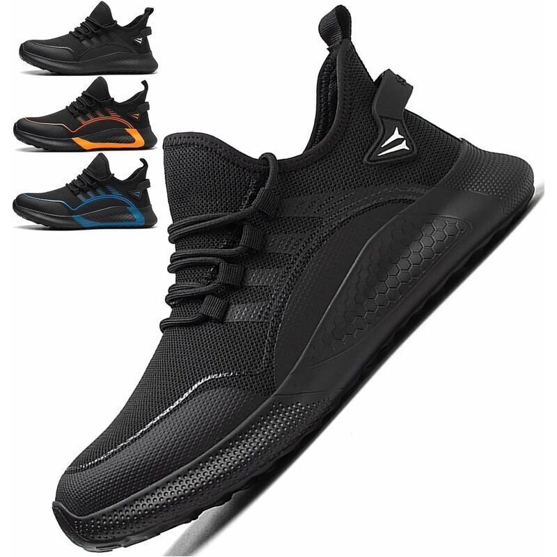foto del prodotto scarpe antinfortunistiche da uomo e da donna con puntale in acciaio scarpe da lavoro antinfortunistiche leggere e comode, resistenti a urti e
