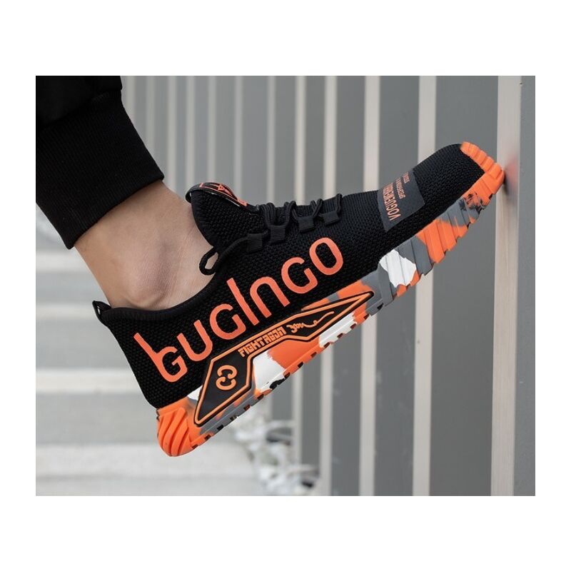 foto del prodotto scarpe antinfortunistiche da uomo, vecchie scarpe da lavoro anti sfondamento, antiforatura, leggere e traspiranti, scarpe antinfortunistiche con