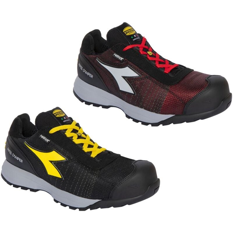 foto del prodotto scarpe antinfortunistiche diadora glove mds matryx low s1p hro src esd 38 nero giallo