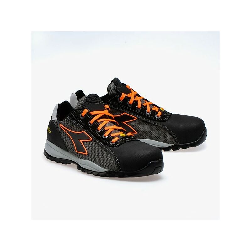 foto del prodotto scarpe antinfortunistiche diadora glove net low pro s1pl fo sr hro esd grigio arancio 701.181122 size 39000000