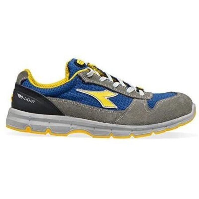 foto del prodotto scarpe antinfortunistiche diadora run ii textile esd low s1p src - 46 - grigio/blu